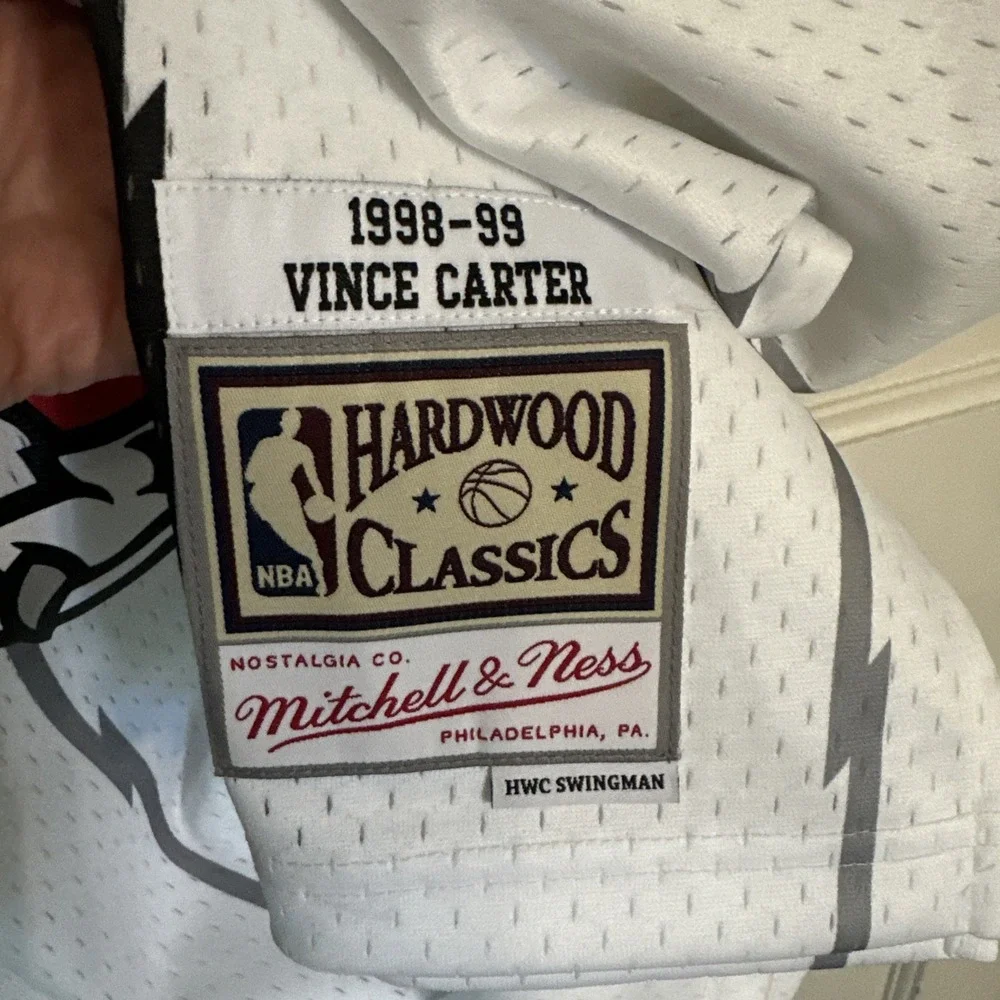 VINCE CARTER  NBA Jersey‎  Toronto Raptors  MENS  3XL MITCHELL & NESS  WHITE